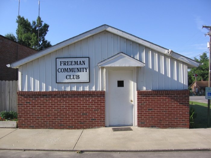Freeman Community Club Biilding